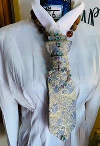 Image 3 of Leopard/Heart ” Tie Necklace