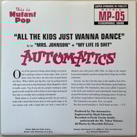Image 2 of Automatics – All The Kids Just Wanna Dance 7”