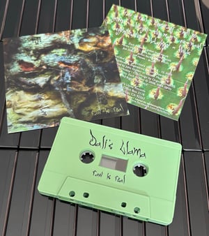 Image of Dali’s Llama ‘Raw is Real’ Limited edition cassette