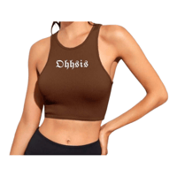 Brown ohh sis vest