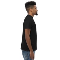 Image 3 of Ugly Heart Unisex Tee- Black/Black