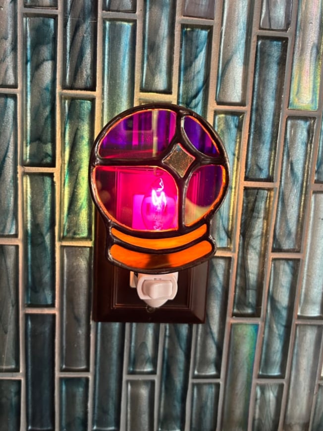 Image of Dichroic Crystal Ball Nightlight