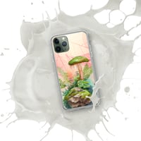 Image 5 of Colorful Mushroom/Fungus/Mycology Watercolor Painting Clear Case for iPhone®