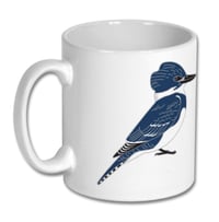 Image 2 of Belted Kingfisher Mug - New Design