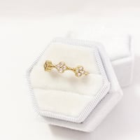Image 2 of White Clover Ring