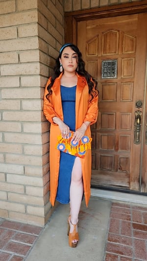 Image of Intrigued Denim Dress