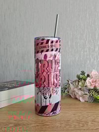 Image 3 of True Crime 20oz Pink Tumbler