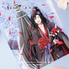 KAZE x MDZS OFFCIAL WEI YING WEI WU XIAN BIRTHDAY ACRYLIC GLITTER QUICKSAND BLOCK 勿忘无羡