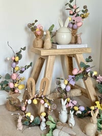 Image 2 of Bunny egg wreath 