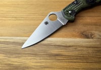 Image 3 of Spyderco Delica 4 FRN Zome Green (C11ZFPGR)