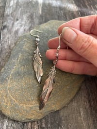 Image 3 of Starlight & Feathers Earrings