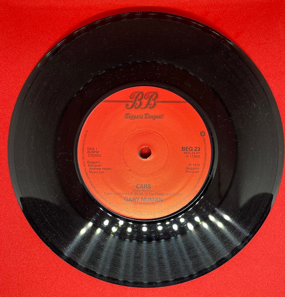 Gary Numan - Cars/Asylum 1979 7” 45rpm