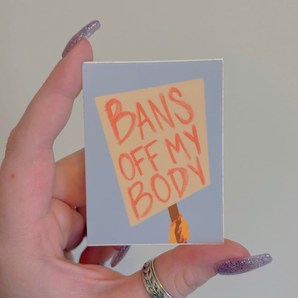 Image of abortion rights stickers