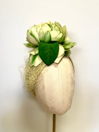 Image 1 of Pale green face hugger