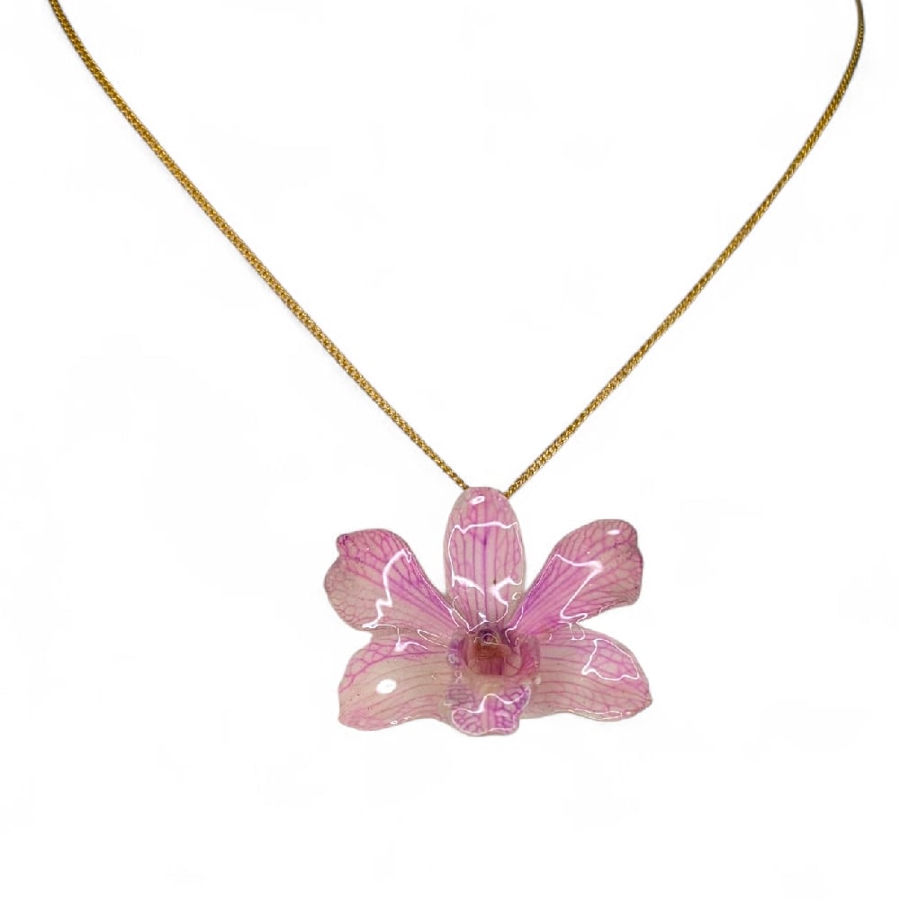 Image of Mini Dendrobium Pendant (Blue & Purples)