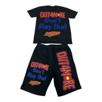Image 2 of Out4More Don’t Play That 2 Piece Short Set