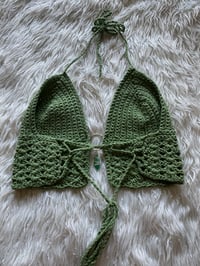 Image 2 of Fairy Monarch Crystal Crochet Top