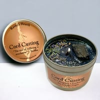 Image 2 of Cord Cutting Meditation Candle