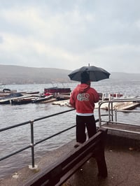 Image 3 of Red Washed GTD  Hoodie