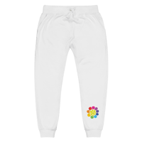 Image 2 of PickleFlower Power Unisex Fleece aSweatpants