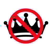 Image 3 of No Kings! Bubble-free stickers
