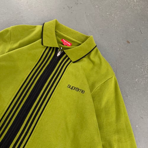 Image of Supreme Polo Zip Jacket, size medium