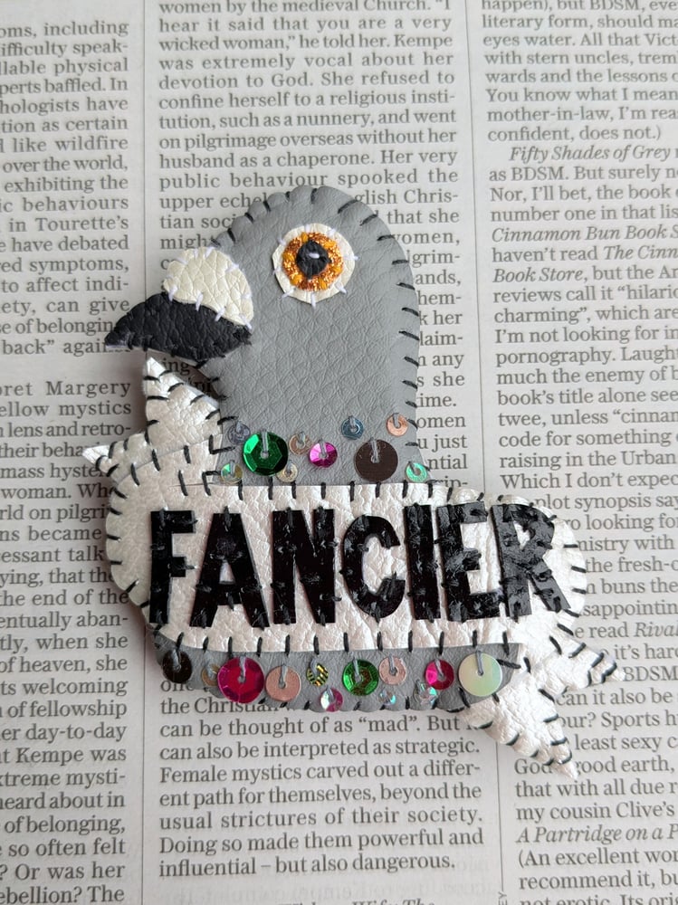 Image of Pigeon Fancier Brooch