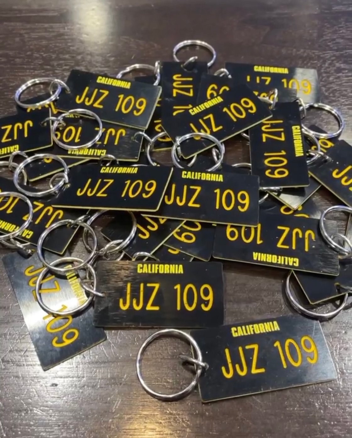 Image of JJZ 109 Keychain 