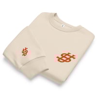 Image 3 of Oversized Underdog Season Monogram heavyweight sweatshirt