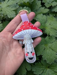 RESERVED: Fly Agaric Toadstool Keyring