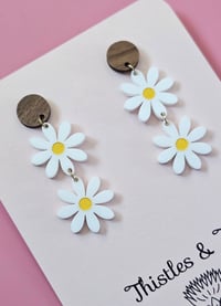 Image 4 of Large Daisy Dangles
