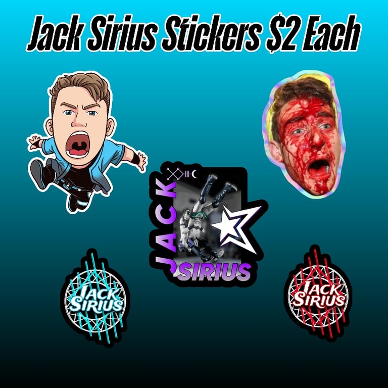 Jack Sirius Stickers