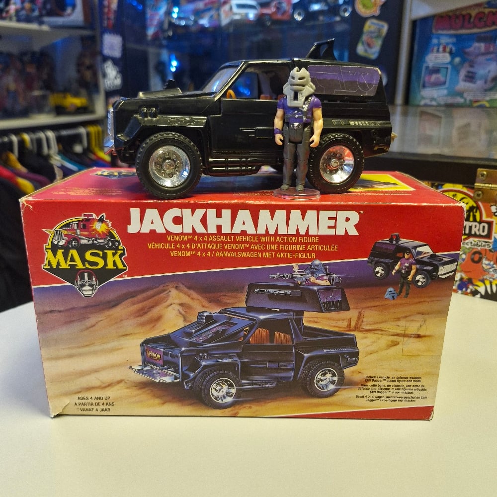 M.A.S.K. Jackhammer 1985 Kenner MASK Vintage 1980s Toy Bronco Vehicle
