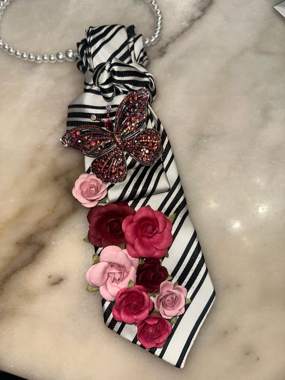 Image of Butterflies & Flowers custom Ties