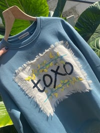 Image 5 of Suadoiro TOXO. Bordado a man. Gris verdoso. Varias tallas!