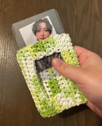 Image 2 of Green Photo Card Holder Collection