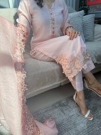 Image 1 of Peach lace