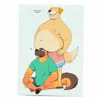Comfy Down There? - Print