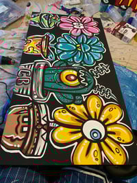 Image 7 of Flower Pots of the Sea Canvas