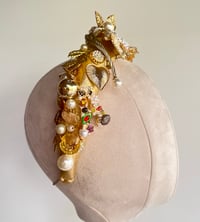 Image 3 of Gold trinket headband #2 