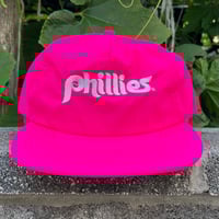 Image 1 of PHILLIES Nylon Hat 'Hot Pink'