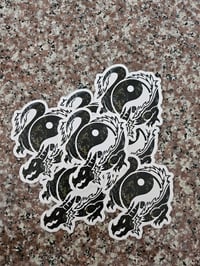 Image 3 of Yin Yang Dragon Sticker 