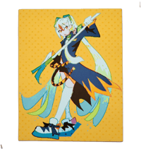 Image 1 of Fighting Miku Print