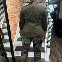 Image 4 of Olive Blazer (WORN)