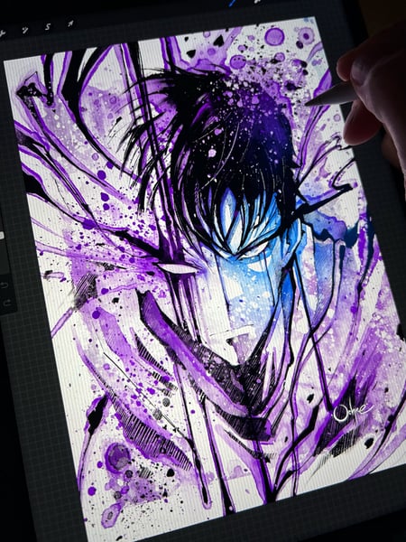 Image of Solo Leveling Watercolor