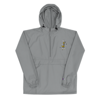 Image 1 of Embroidered Packable Windbreaker - Bumblebee