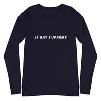 Image 3 of Le Gay Supreme long sleeve t-shirt