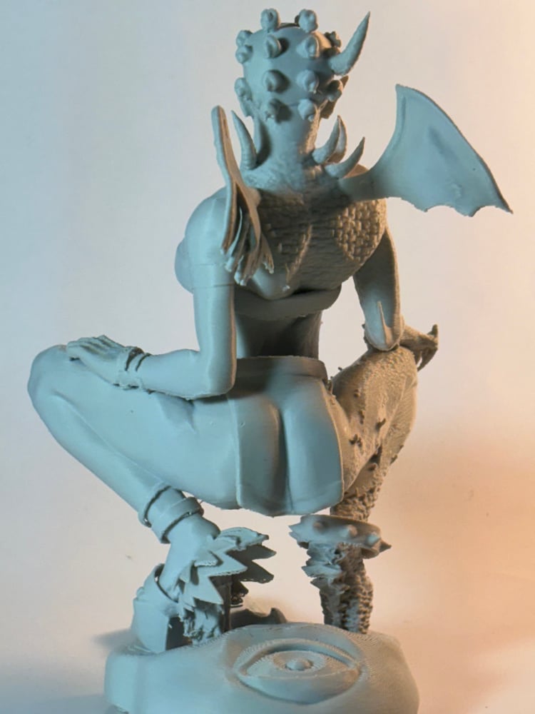 Image of Hand Painted 3D Printed Persephone Figure