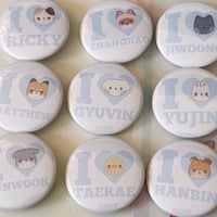 Image 2 of Zerobaseone Button Pins