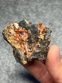 Image 1 of Crocoite Cluster Specimen From Tasmania #2424